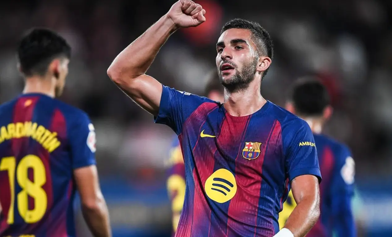 场比赛只首, 巴萨前锋爆, entit